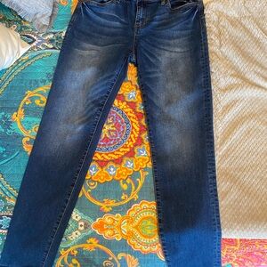 Kut from the Kloth Dark Blue Straight Leg Jeans
